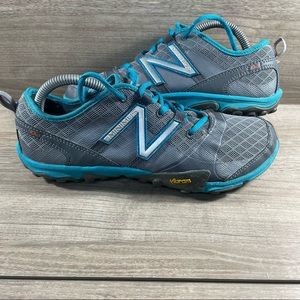 NEW BALANCE Women's MINIMUS 10V3 Trail Running Shoes Gray Blue WT10GG3 US 9